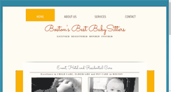 Desktop Screenshot of bostonsbestbabysitters.com